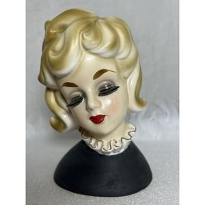 Vintage Inarco E-2006 Vintage Lady Head Vase